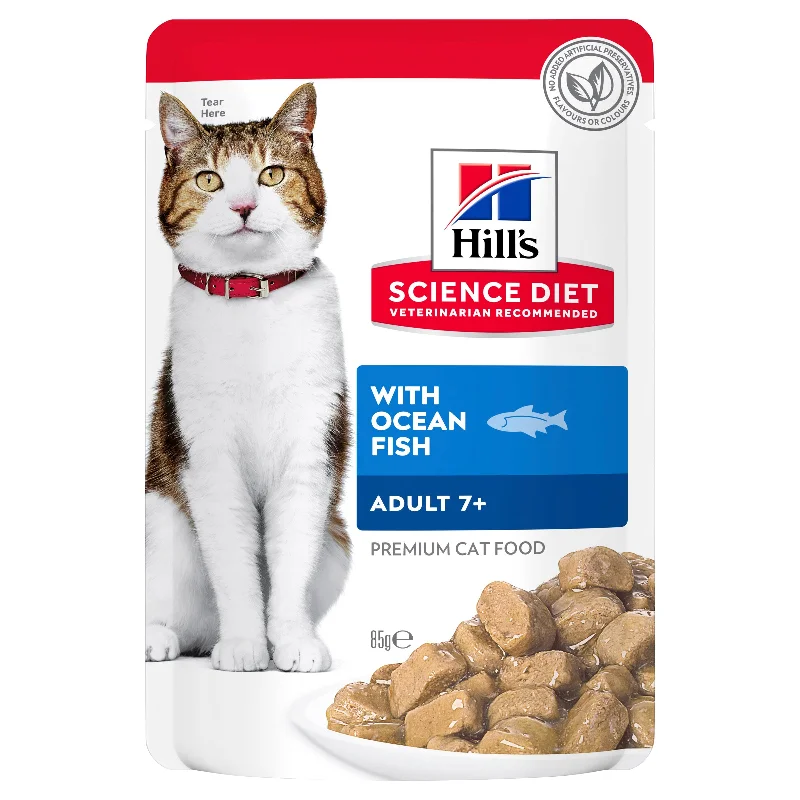 - Organic cotton dog bibsHill's Cat Wet Food - Mature 7+ - Fish (85g)