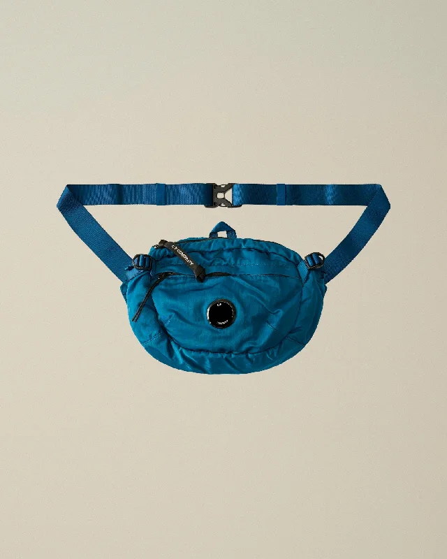 - Parrot climbing and standing wooden frameNylon B Crossbody Pack Ink Blue