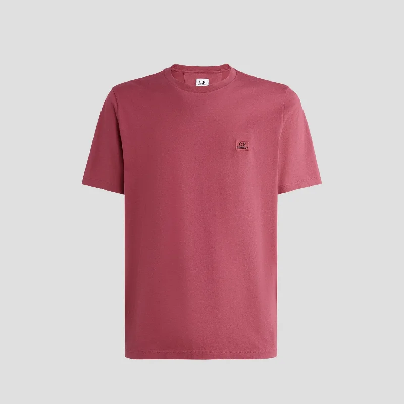 - Car dog seat beltC.P. Company 30/1 Jersey Logo T-shirt Red Bud