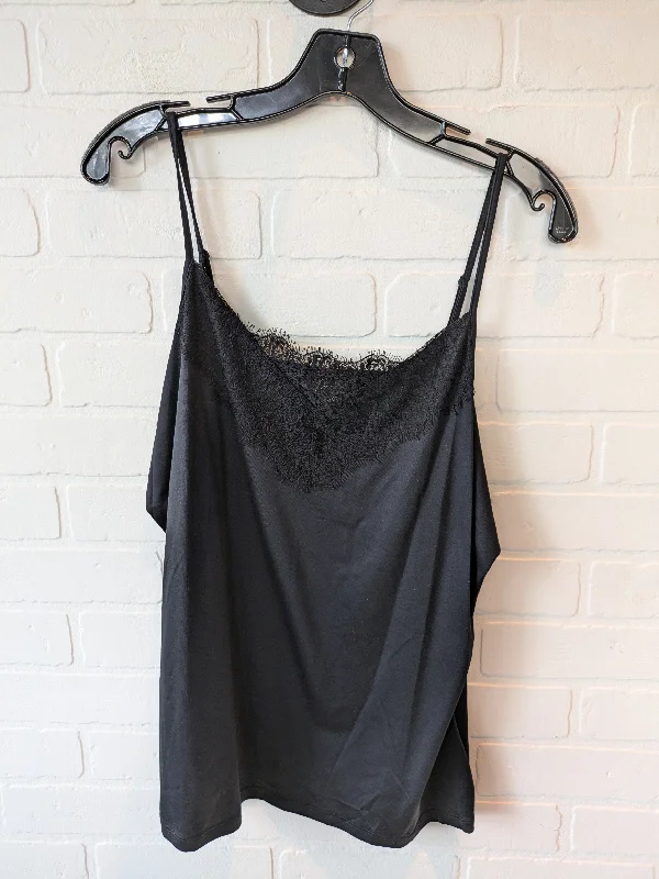 Top Sleeveless Basic By Thalia Sodi In Black, Size: Xl