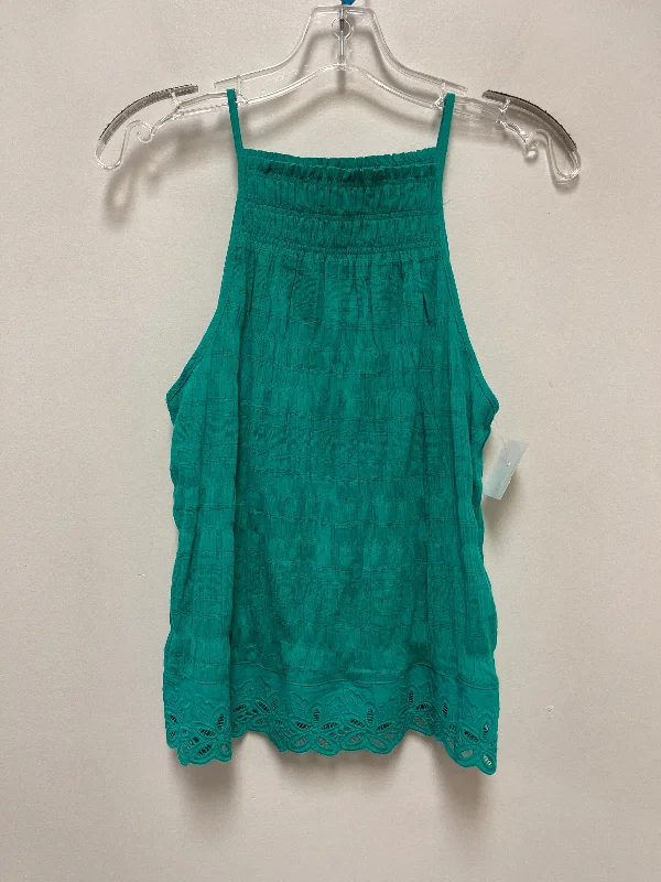 Top Sleeveless By Bb Dakota In Green, Size: S